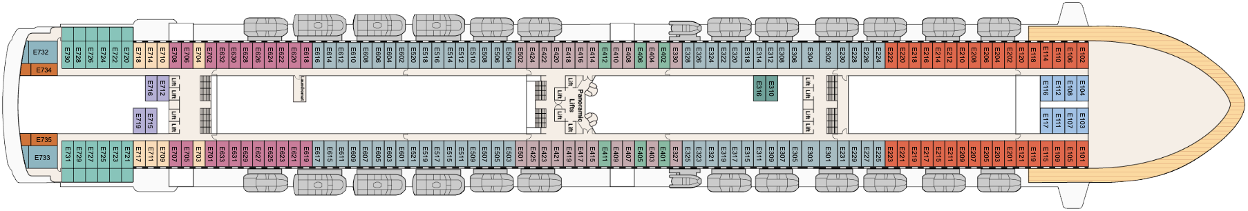 Princess Cruises Emerald Princess Deck 8 - Emerald.png